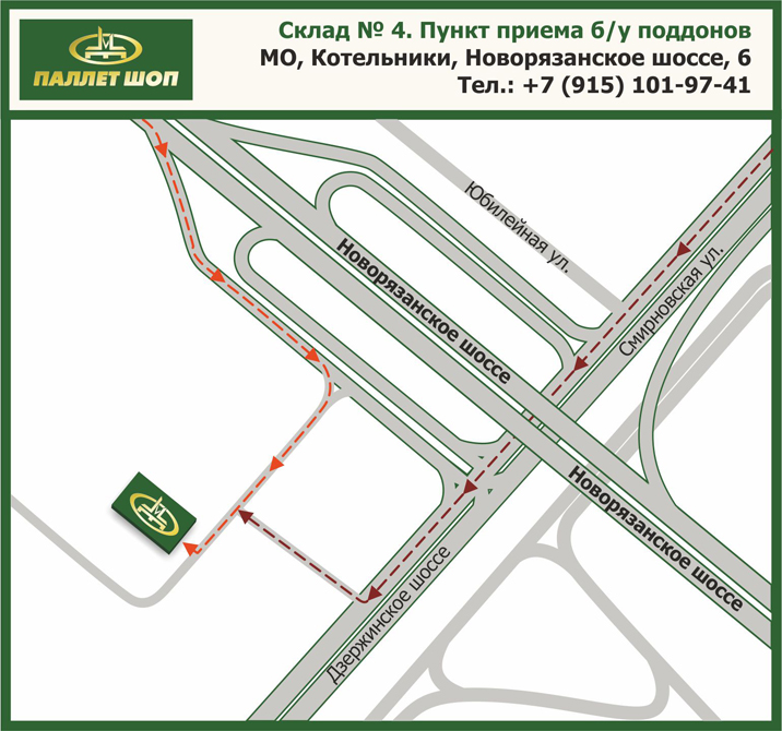 Новорязанское шоссе схема